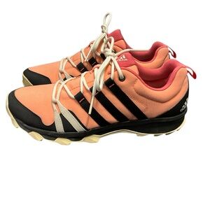 Adidas Women's Coral Trail Rockera  sun Glow black/ orange size 9